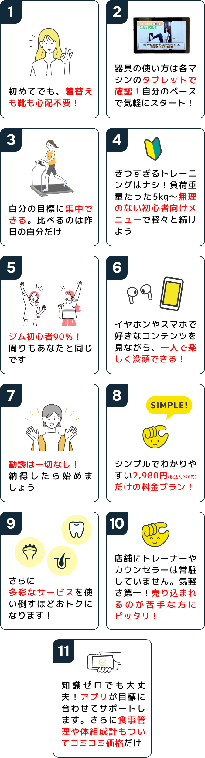 11の不安 解決!!