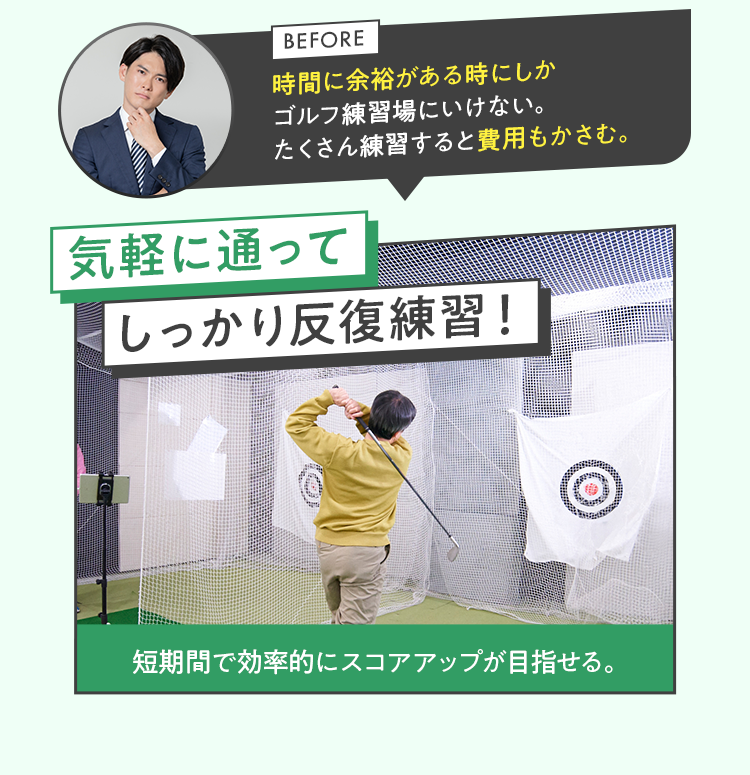 気軽に通ってしっかり反復練習！