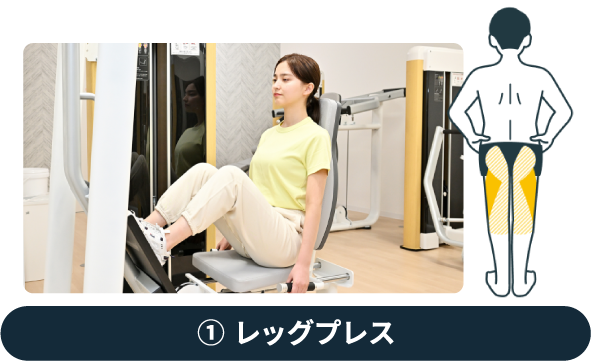 ①レッグプレス