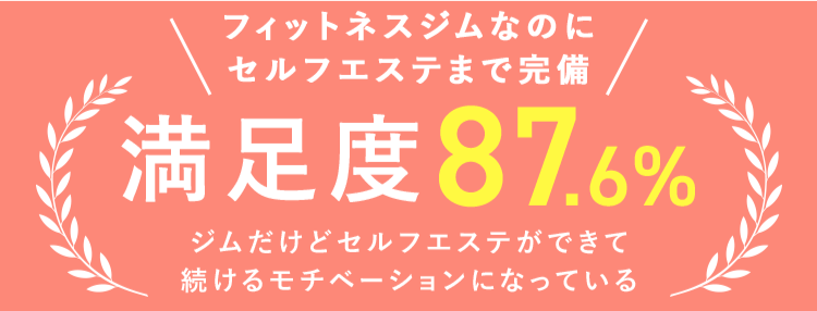満足度87.6%