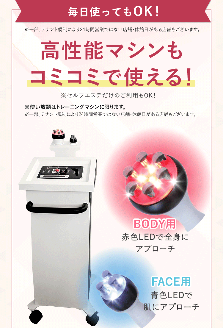高性能マシンもコミコミで使える！